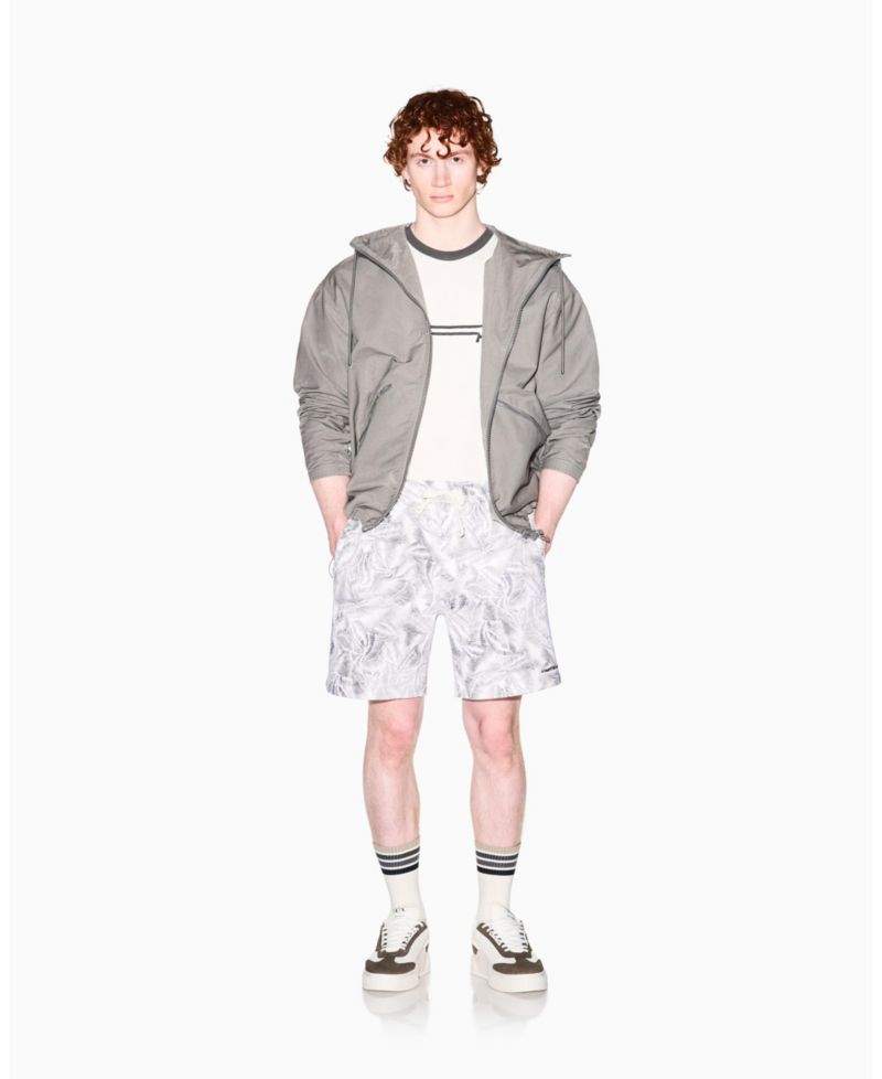 Men's IBIZA X Leaf Print Short