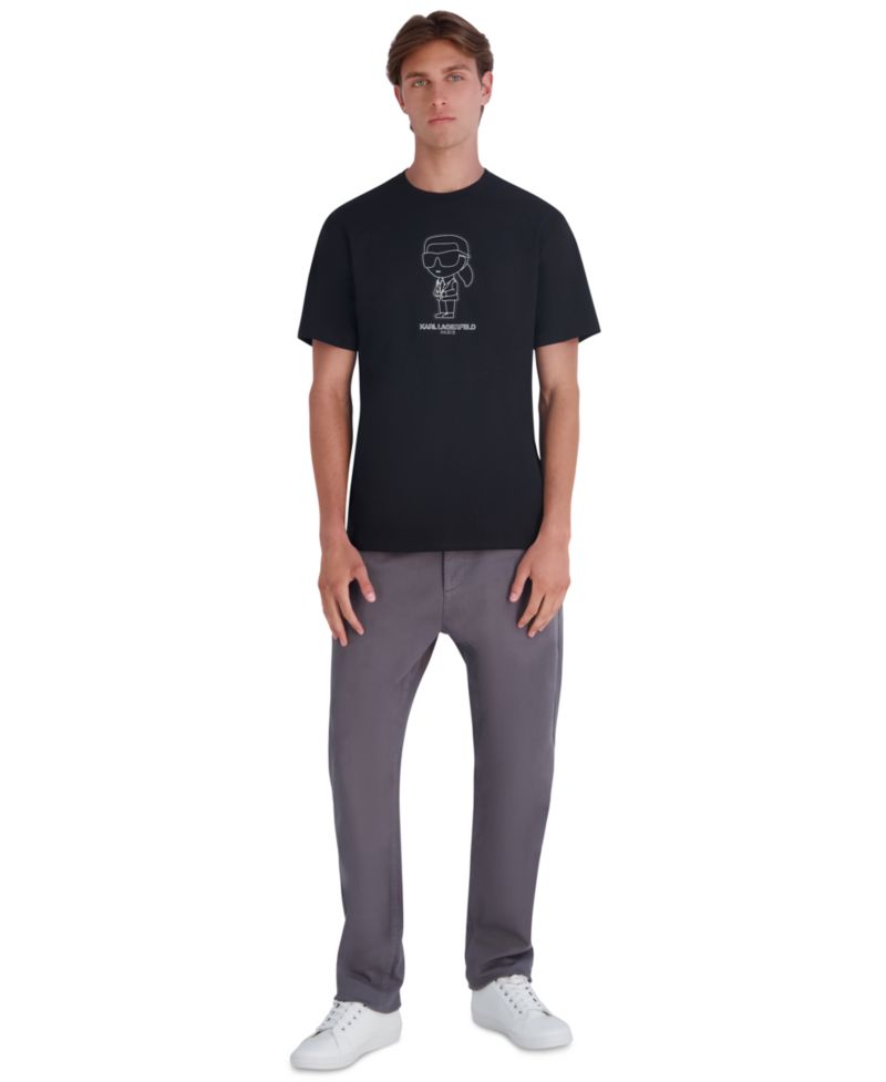 Men's Outlined Crewneck T-Shirt