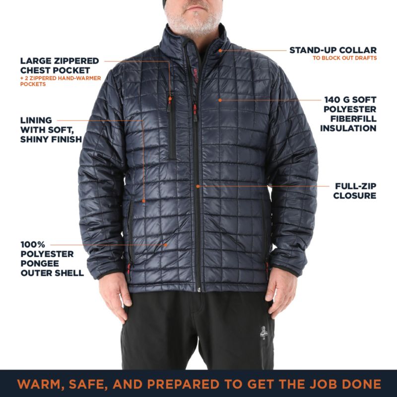 Men's EnduraQuilt Wayfinder Jacket - Durable Insulated Workwear Coat
