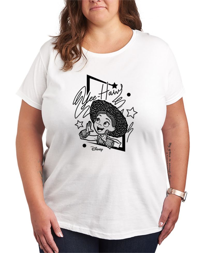 Plus Size Toy Story Jesse Yeehaw Short-Sleeve Graphic T-Shirt