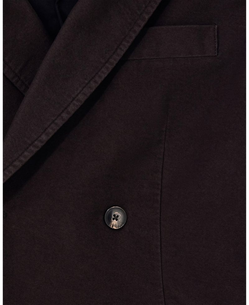 Men's Crossover Double Breasted Blazer Hoodie