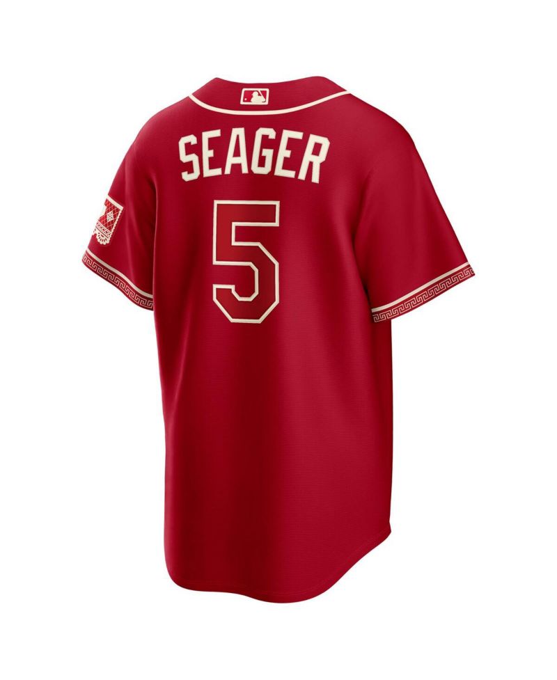 Men's Corey Seager Red Texas Rangers 2026 City Connect Stadium Jersey