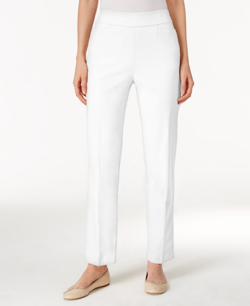 Classics Allure Pull-On Slim-Leg Pants