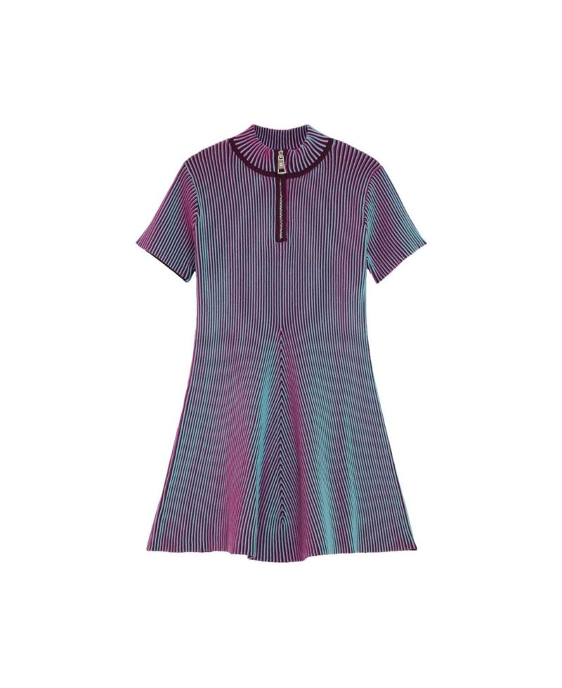 Girls's High Neck Dress