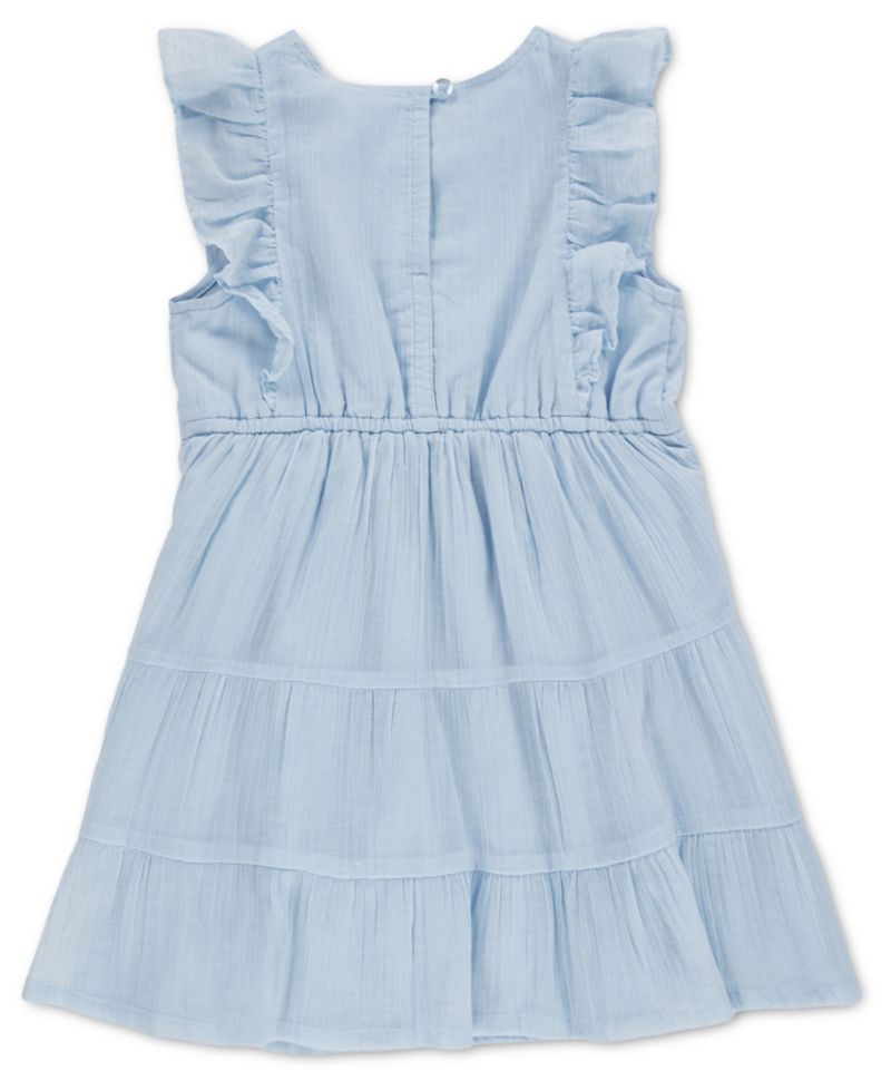 Toddler Girls' 2T-5T Flutter Sleeve Dress