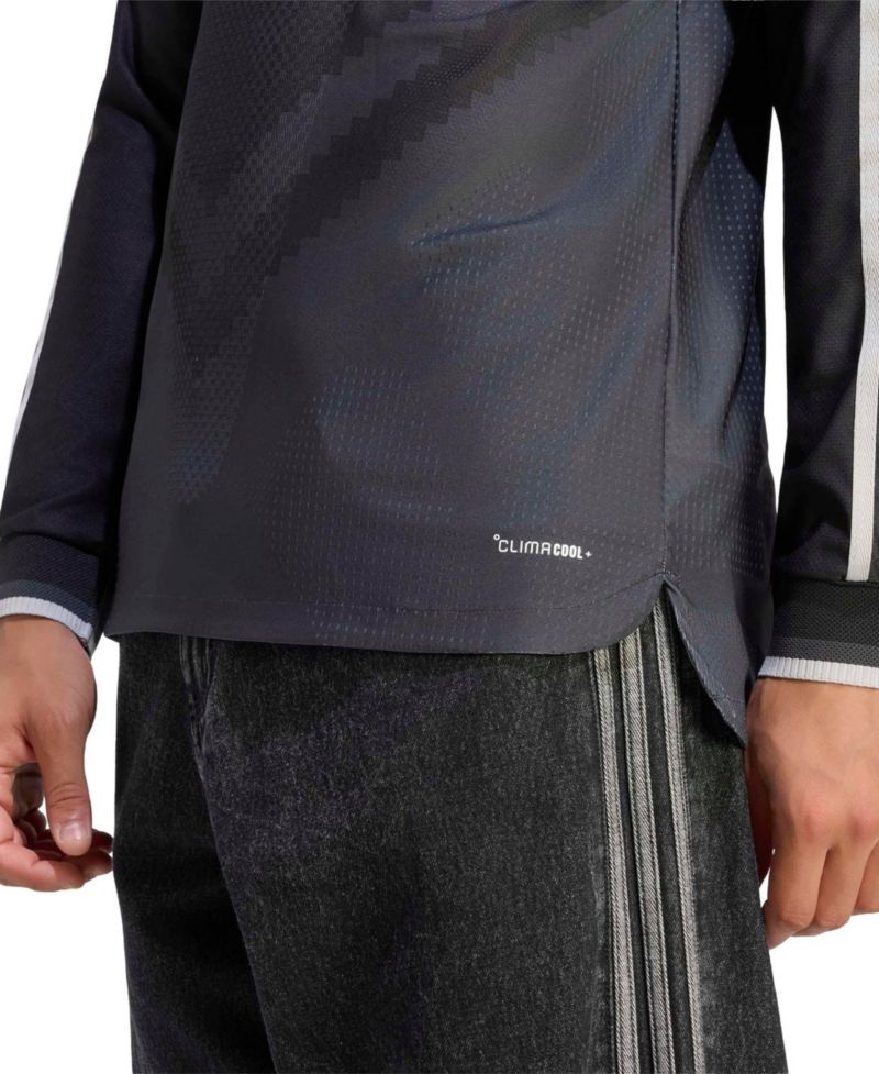 Men's Black Club America 2026/27 Away On-Field Authentic Long Sleeve Jersey