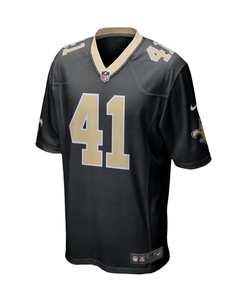 Men's Alvin Kamara Black New Orleans Saints Game Jersey