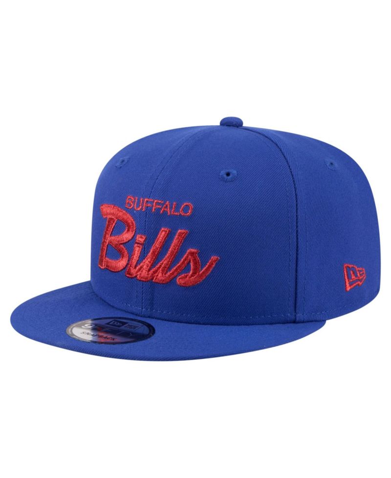 Men's Royal Buffalo Bills Core Team Script 9FIFTY Snapback Hat