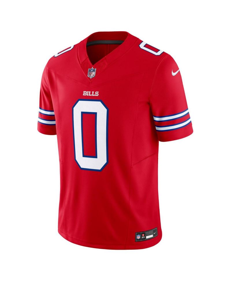 Men's Keon Coleman Red Buffalo Bills Alternate Vapor F.U.S.E. Limited Jersey