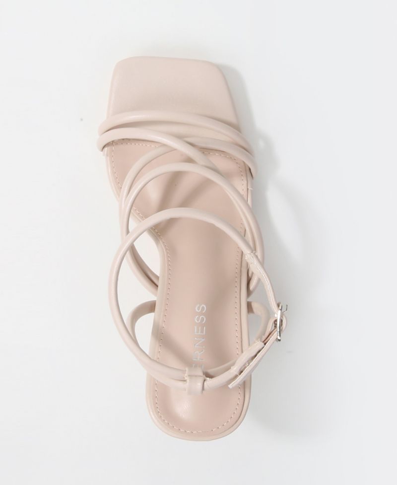 Jamie Tubular Strap Heeled Sandals