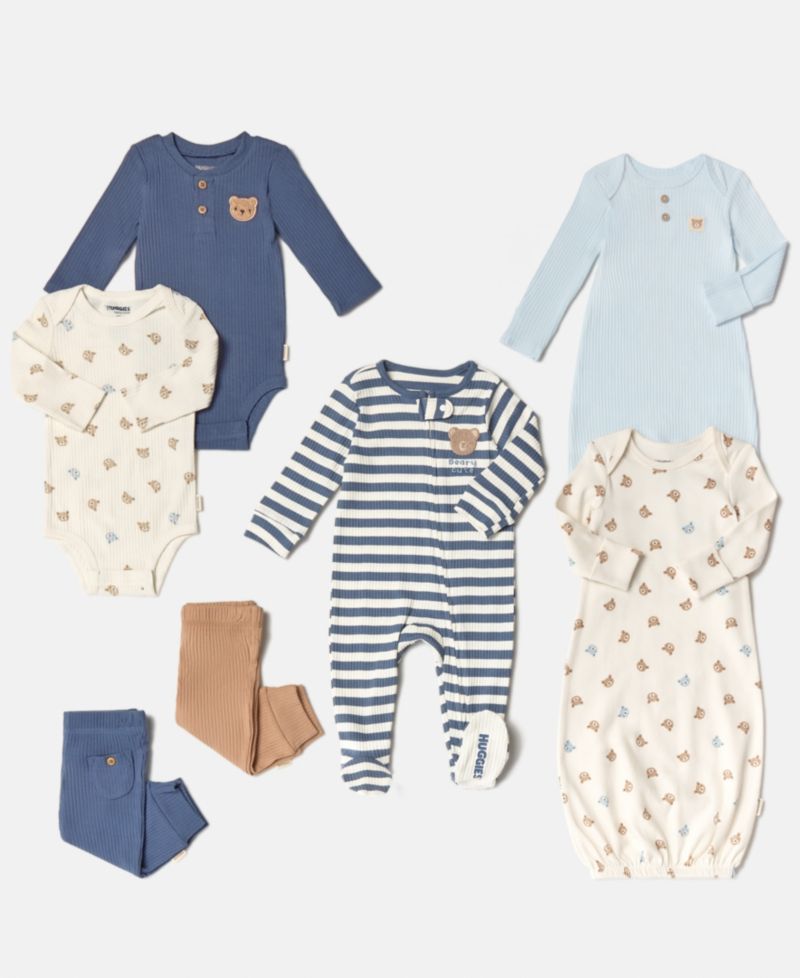 Baby Boys' Pull-On Pants, 2-Pack Set