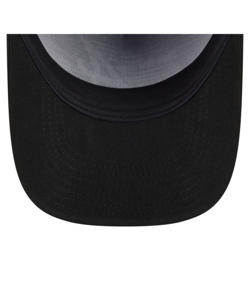 Men's Black Atlanta Braves Motion A-Frame 9FIFTY Snapback Hat