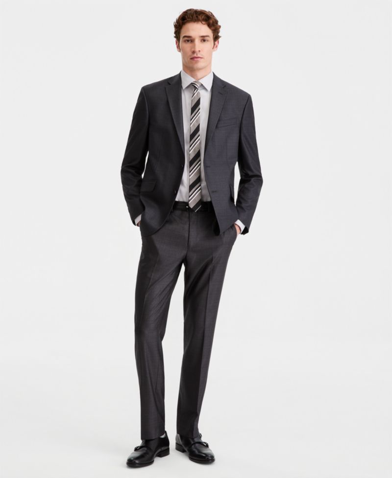 Men's Slim-Fit Techni-Cole Suit Separates Vest
