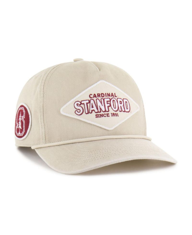 Men's and Women's Cream Stanford Cardinal Outdoorsmen Cairn Hitch Adjustable Hat