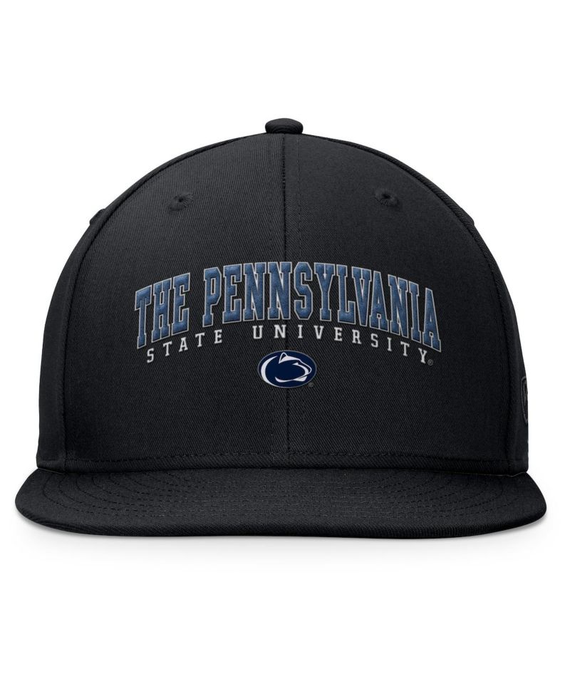 Men's Black Penn State Nittany Lions Bullpen Snapback Hat