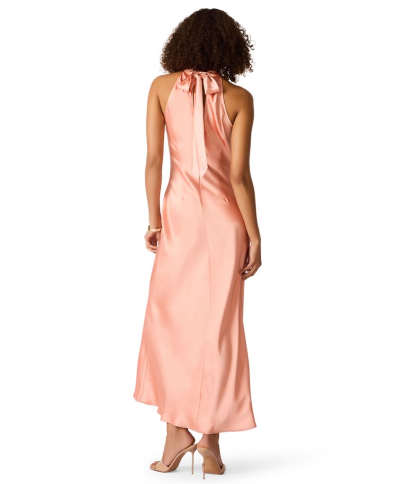 Lara Satin Maxi Dress