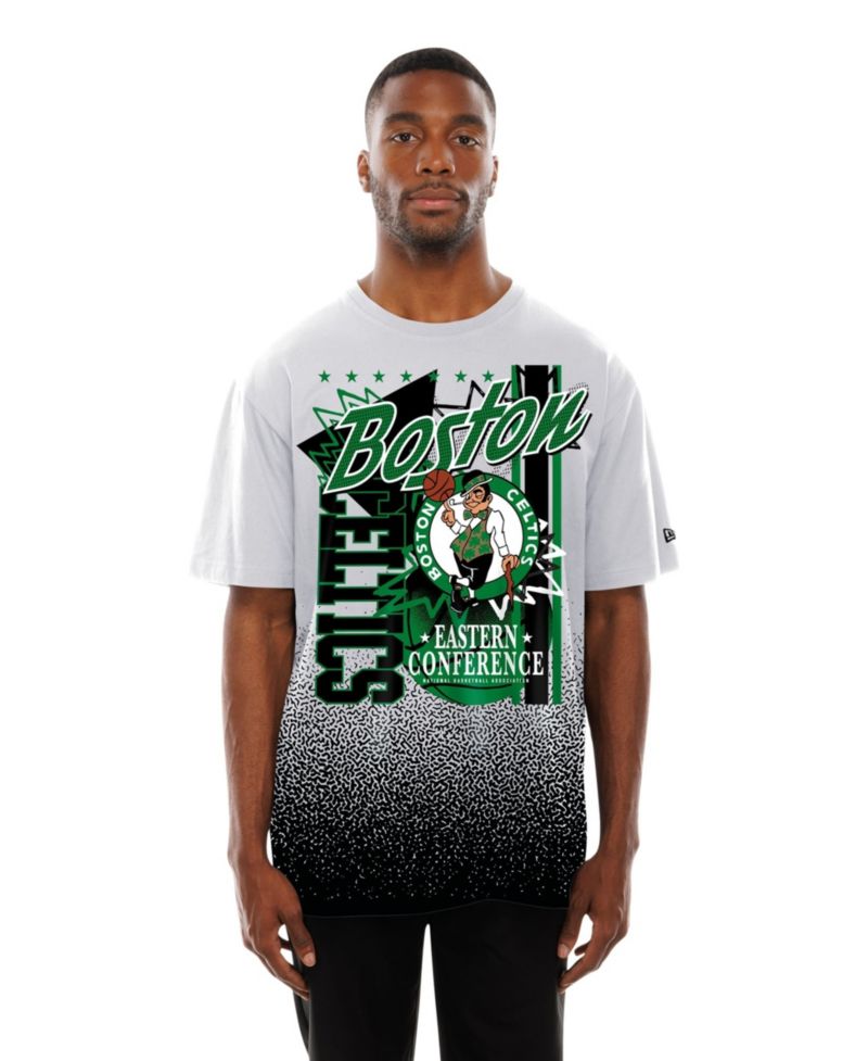 Men's White Boston Celtics Injection Sport Classics T-Shirt