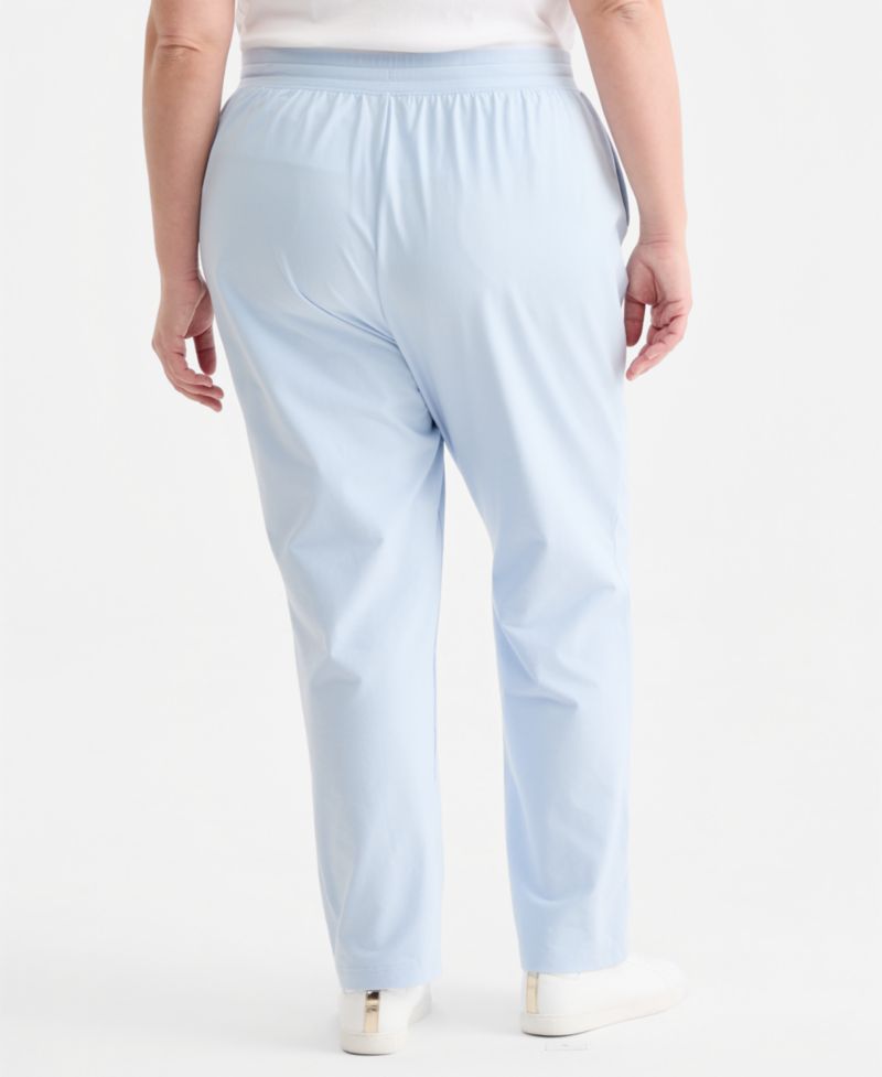 Petite Mid-Rise Pull-On Pants, Petite & Petite Short