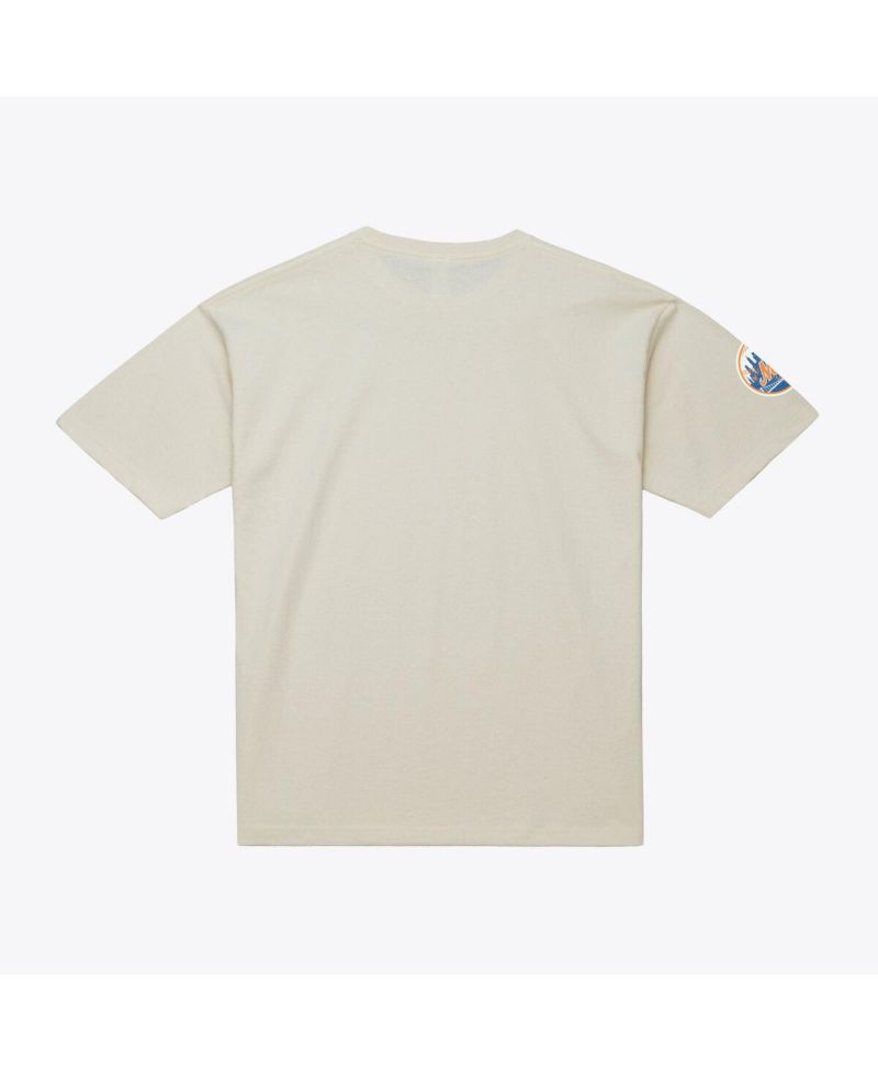 Men's Mike Piazza Cream New York Mets Cooperstown Collection Throwback Name & Number T-Shirt