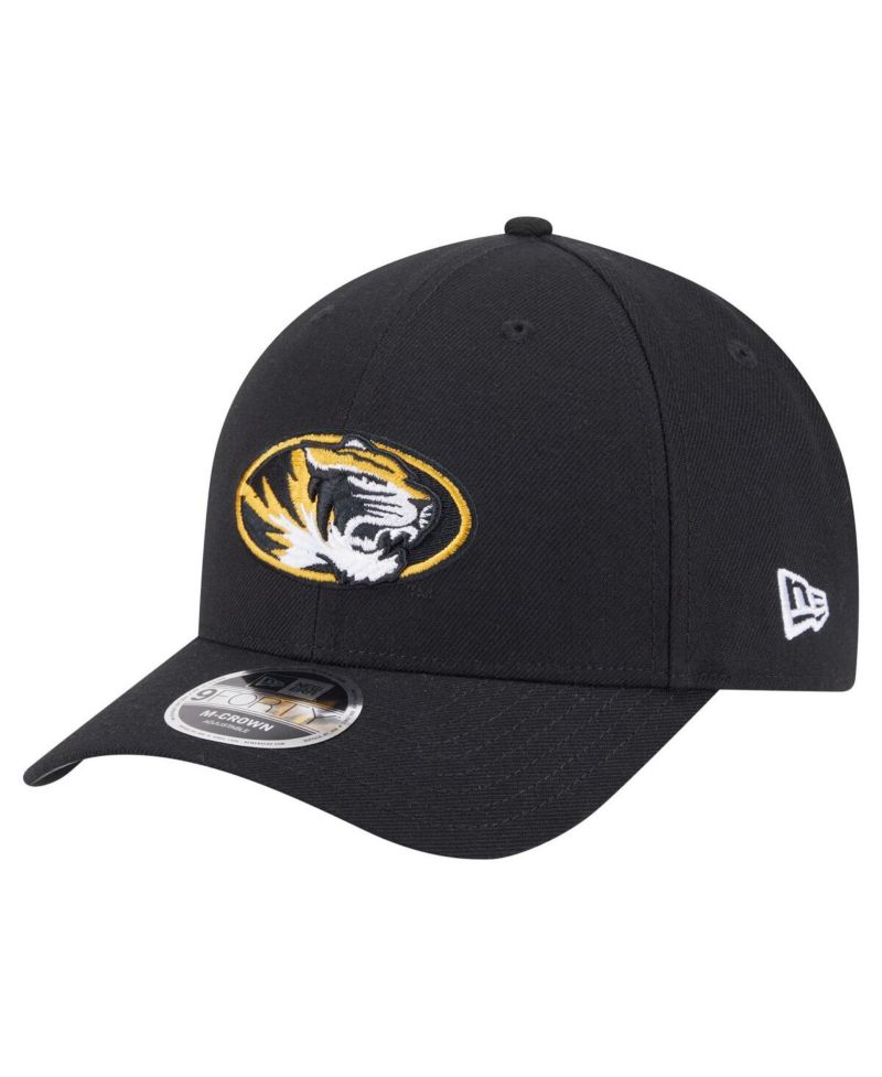 Men's Black Missouri Tigers Team Collective 9FORTY M-Crown Adjustable Hat
