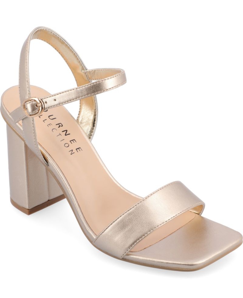 Women's Tivona Square Toe Block Heel Dress Sandals