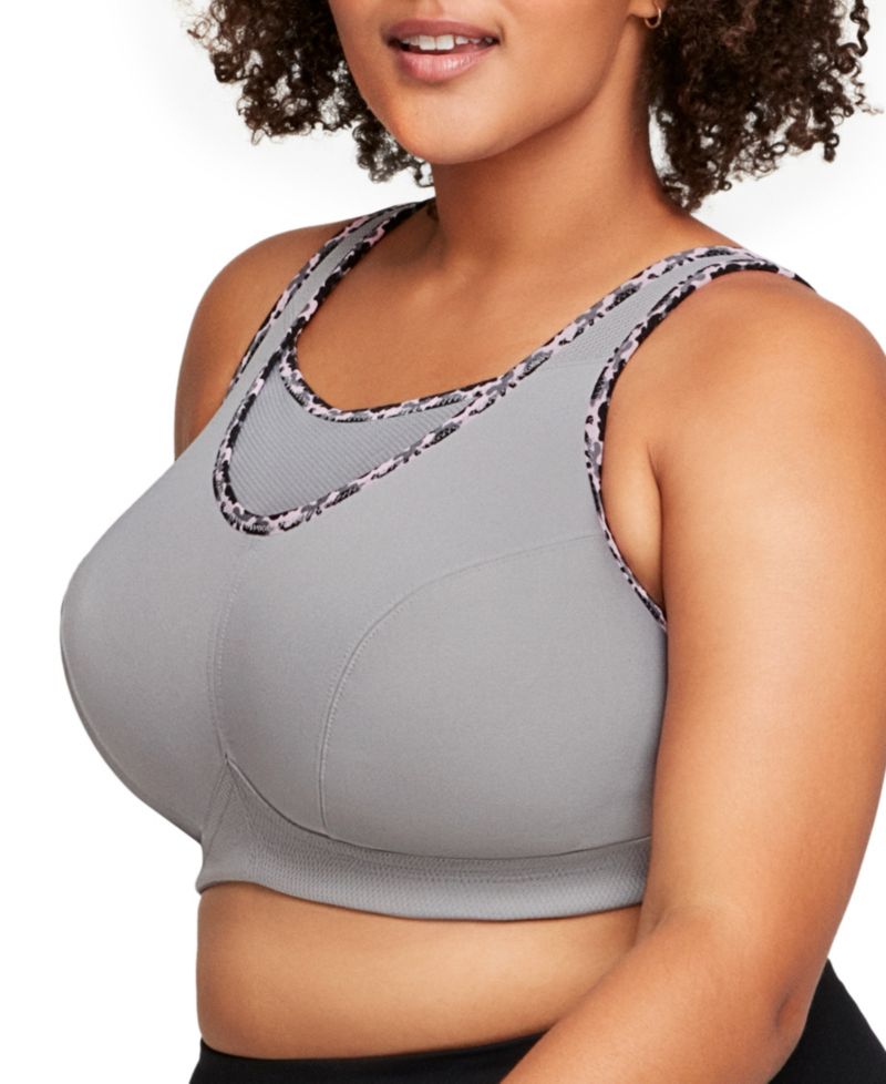 Women's Plus Size Sport No-Bounce Camisole Bra 1066