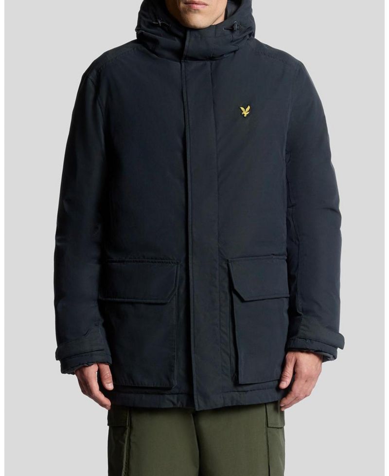 Men's Long Sleeve Hooded Membrane Parka