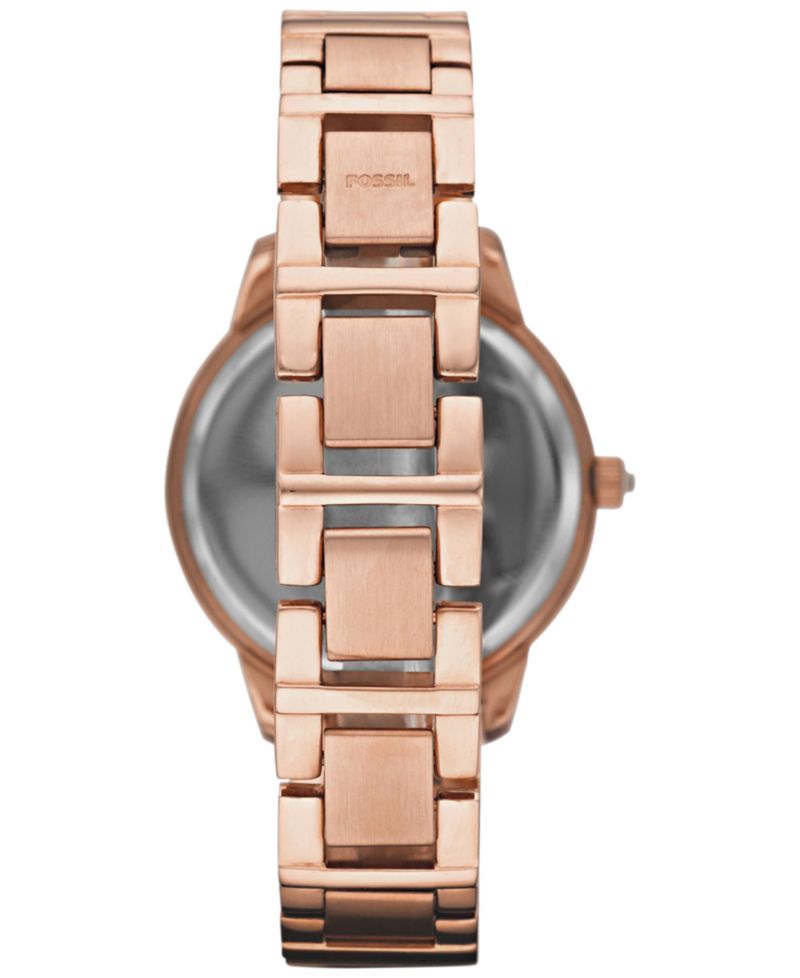 Women's Jesse Rose Gold-Tone Stainless Steel Bracelet Watch 34mm ES3020
