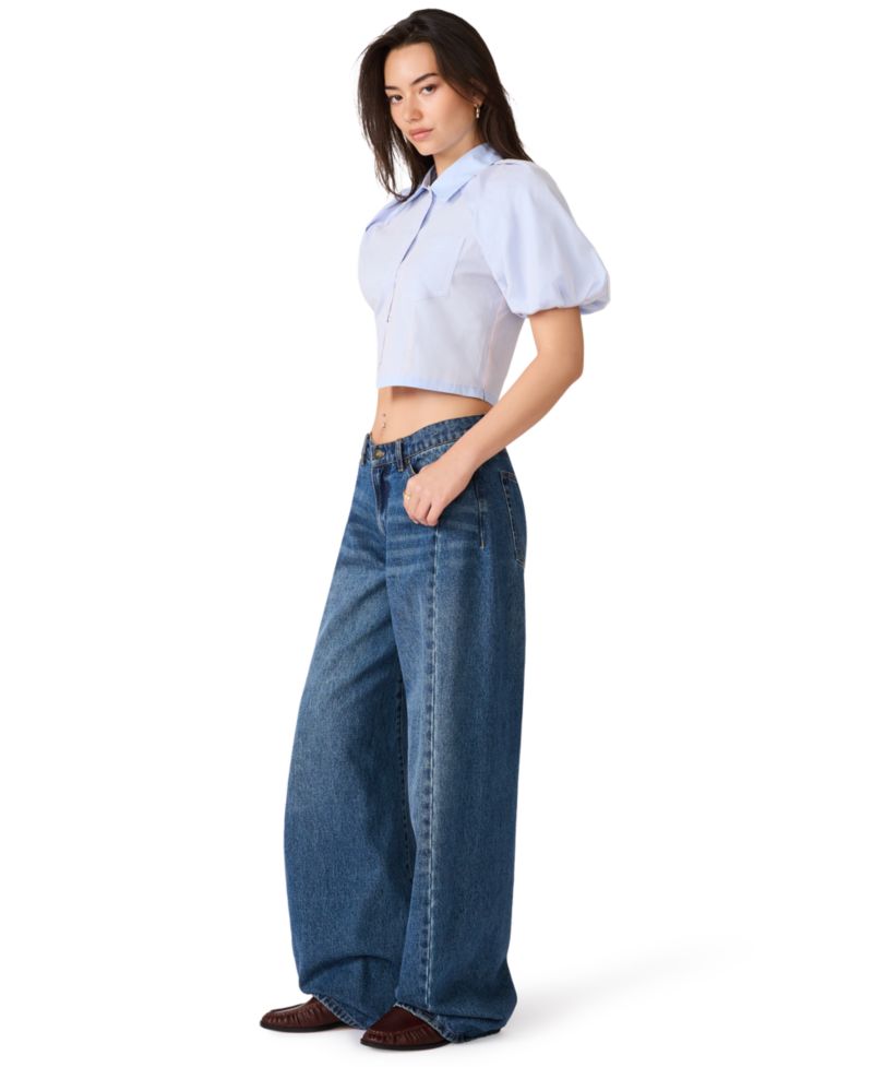 Women's Reece Cotton Button-Front Shirt