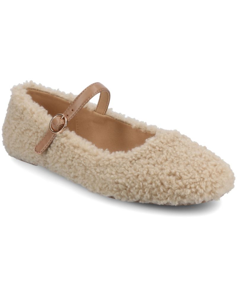 Women's Carrie Square Toe Mary Jane Flats