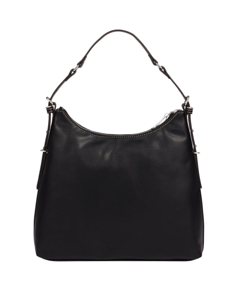 Women's Triple Straps Large PU Hobo Bag