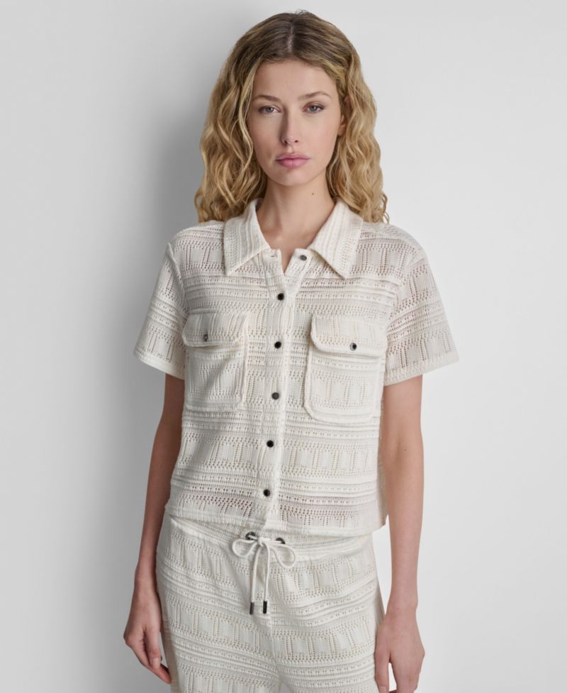 Women's Button-Down Collared Shirt