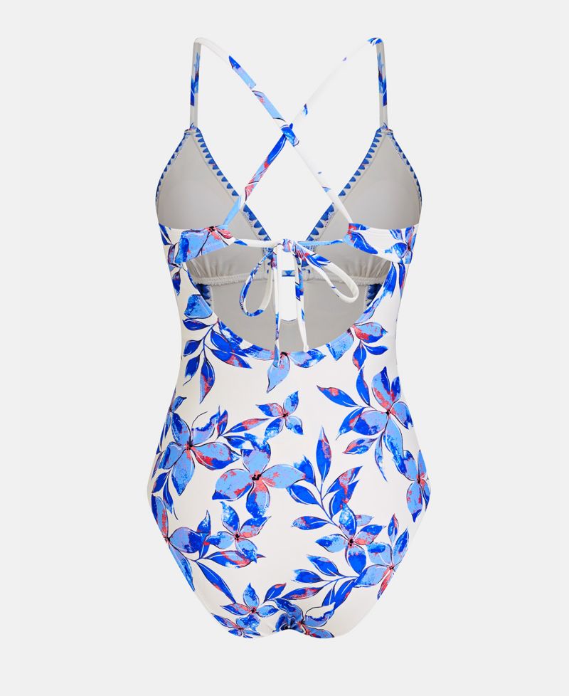 Women's Act of Self-Love Floral One-Piece Swimsuit
