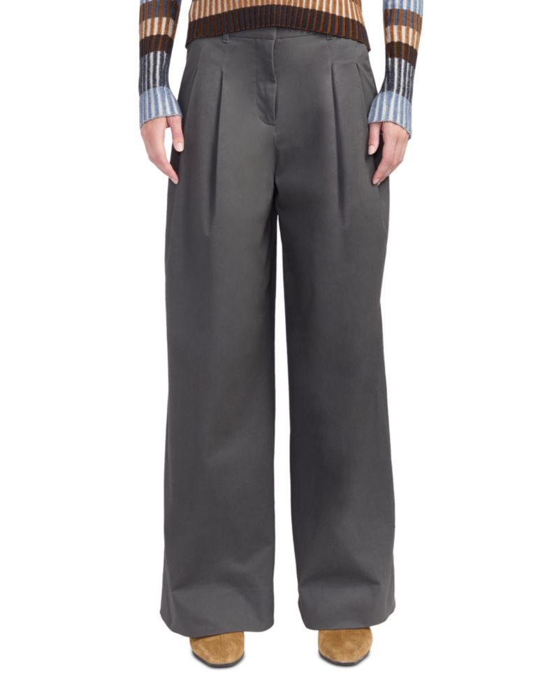 Women's Juliana High-Rise Pleated Wide-Leg Pants