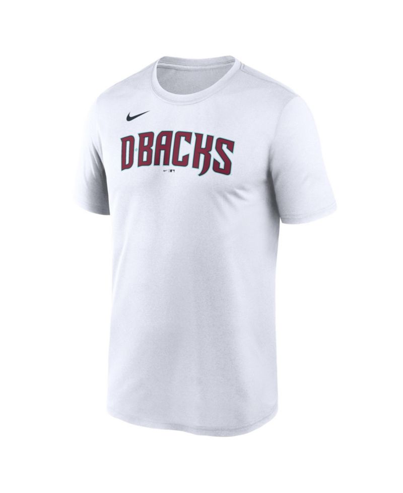 Men's White Arizona Diamondbacks New Legend Wordmark Dri-FIT T-Shirt