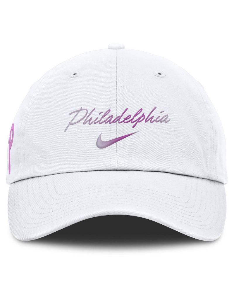 Women's White Philadelphia Phillies Mother’s Day Club Adjustable Hat
