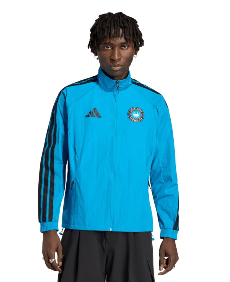 Men's Blue Charlotte FC 2026 Anthem Raglan Full-zip Jacket