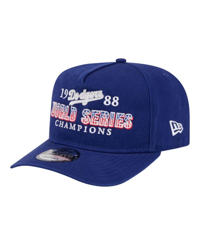 Men's Royal Los Angeles Dodgers 1988 World Series s Throwback 9FIFTY A-Frame Snapback Hat