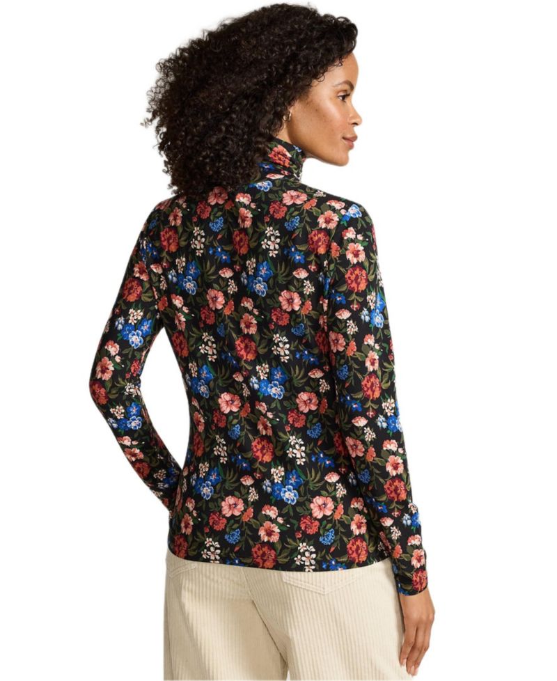 Women's Tall Lightweight Jersey Long Sleeve Turtleneck