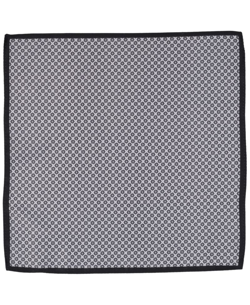 Men's Wells Geometric Pattern Pocket Square