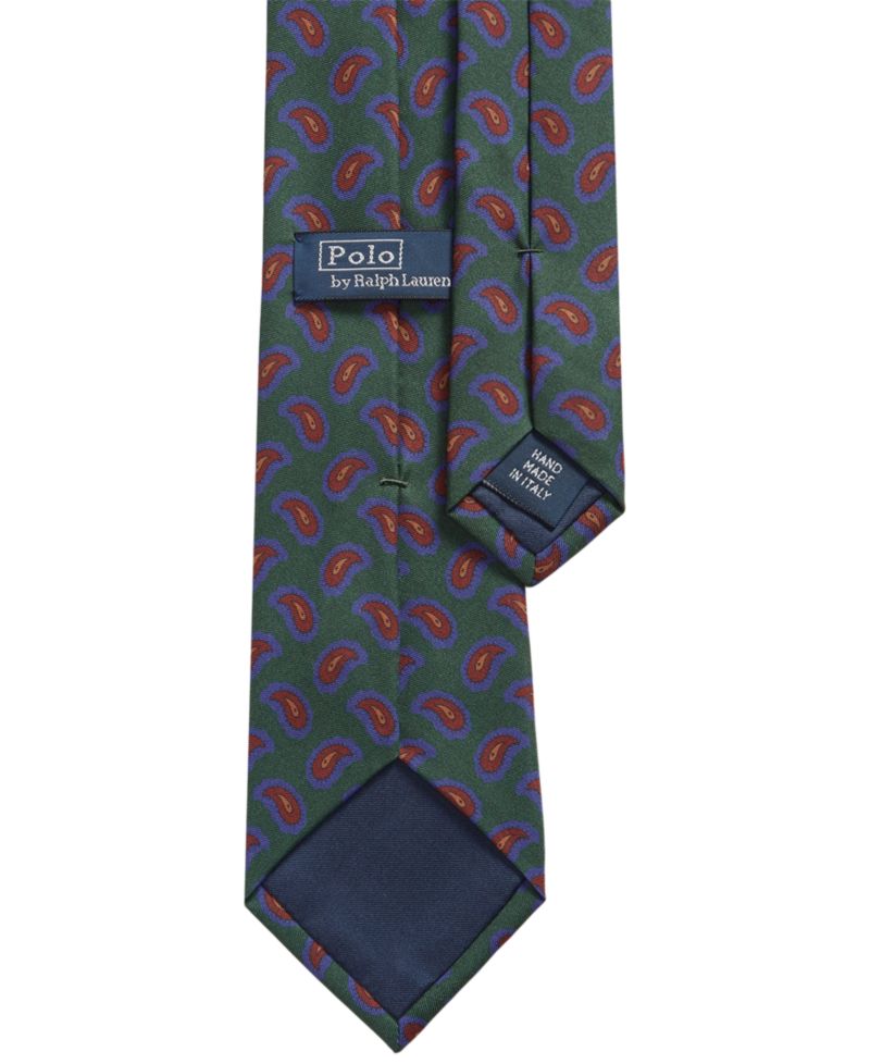 Men's Paisley Silk Twill Tie