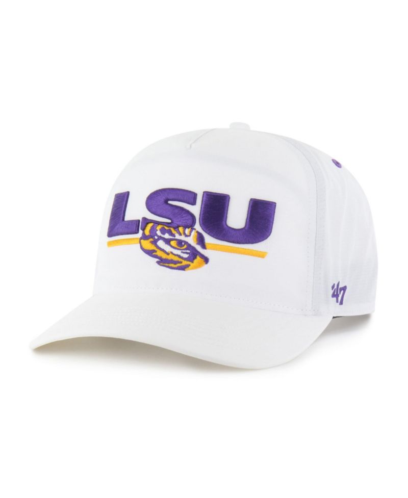 Men's and Women's '47 White LSU Tigers brrr&deg; Expressway Hitch Adjustable Hat