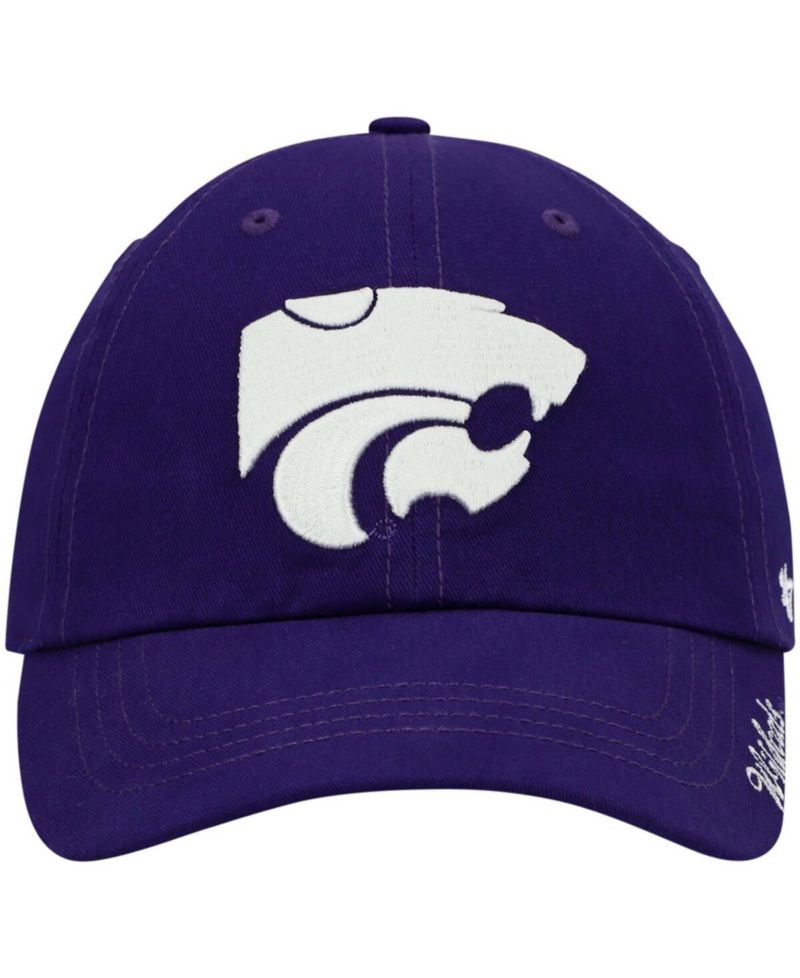 Women's Purple Kansas State Wildcats Miata Clean Up Logo Adjustable Hat