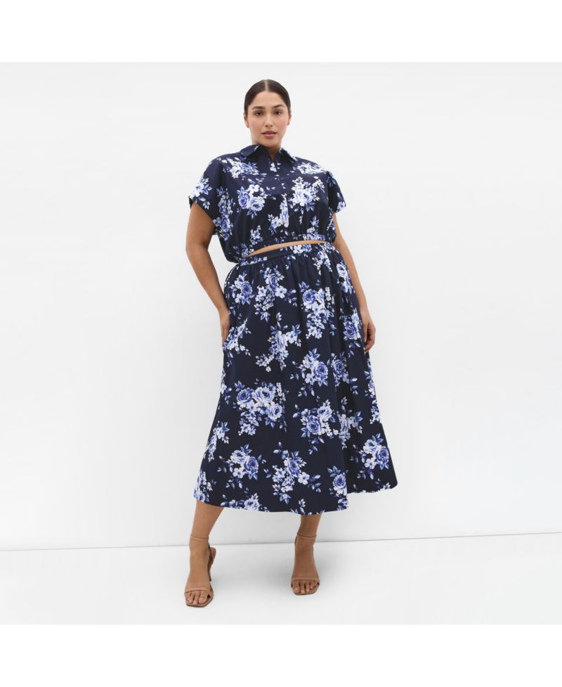 Women's Vacay Floral Print Shirt