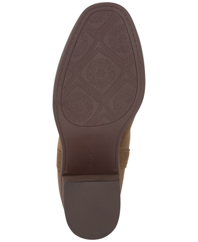 Women's Adana Tall Block Heel Boots, Regular, Wide and Extra-Wide Calf