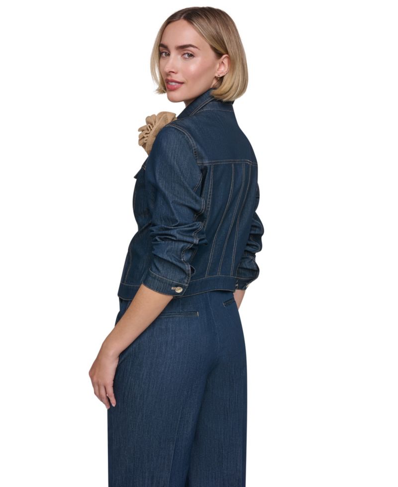Women's Sonia Five-Button Front Trucker Jacket