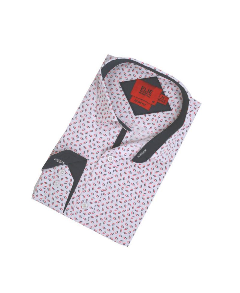 Men's Slim Fit Classic Button-Down Shirt with Sleek Design