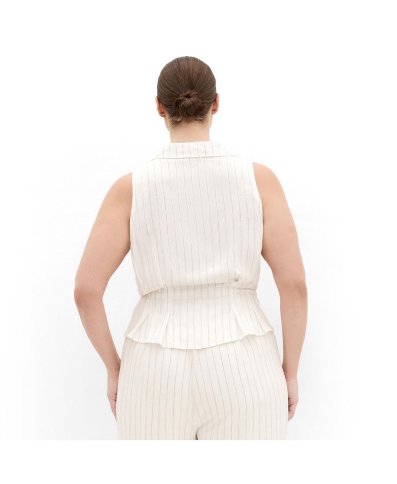 Women's Eva Stripe Relaxed Vest