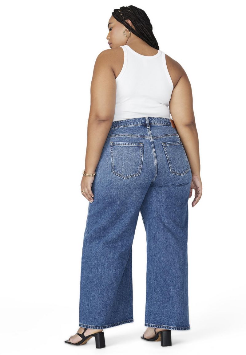 Women's The Yvette Rigid Wide Leg Jean