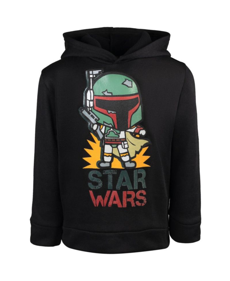 Little Boys (4-20) Boba Fett Fleece Pullover Hoodie